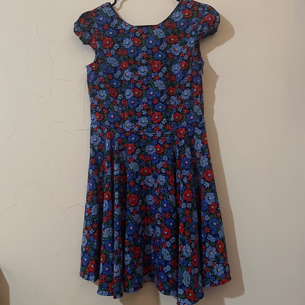 Girl’s Size 14 Polo Ralph Lauren Floral Short Sleeve Special Occasion Sundress